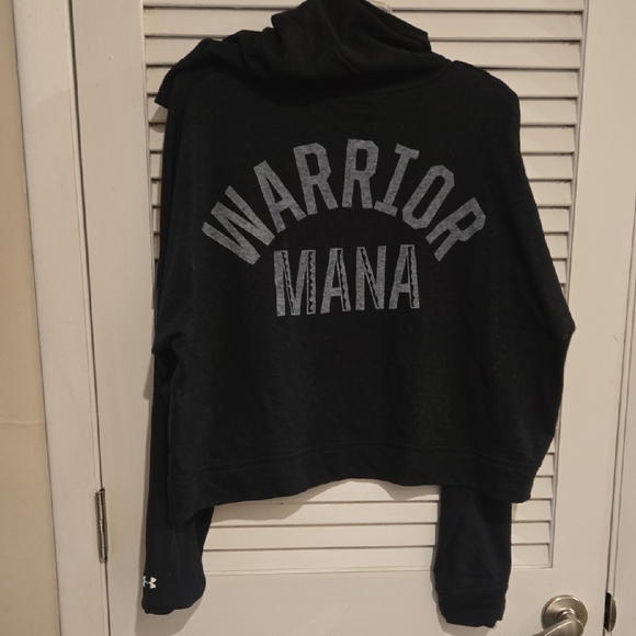NWOT Under Armour Projecr Rock Warrior Mana Crop Hoodie - Picture 1 of 4